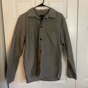 Club Monaco Long Sleeve Moleskin Shirt Jacket